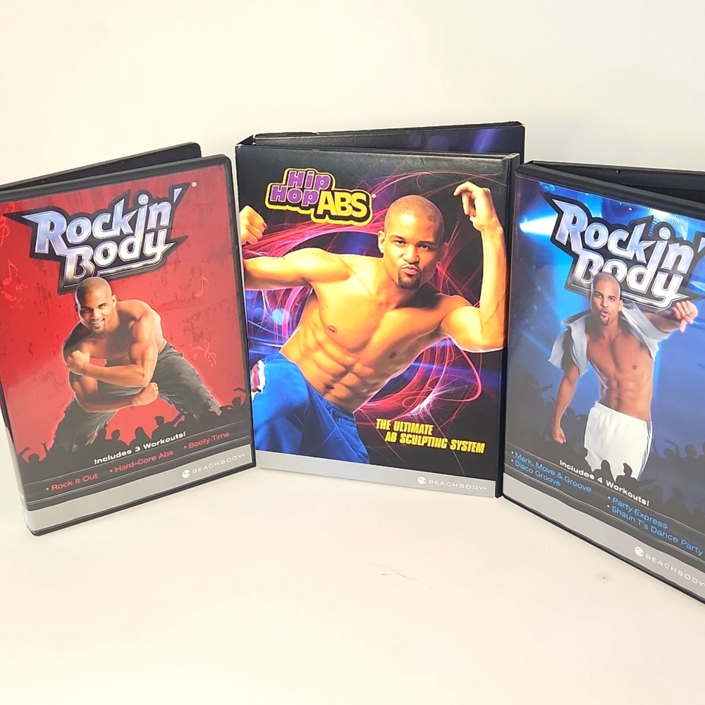 Beachbody Shaun T. Hip Hop Abs / Rockin Body DVD Collection